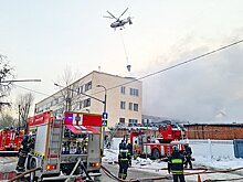 Пожар на северо-востоке Москвы ликвидирован