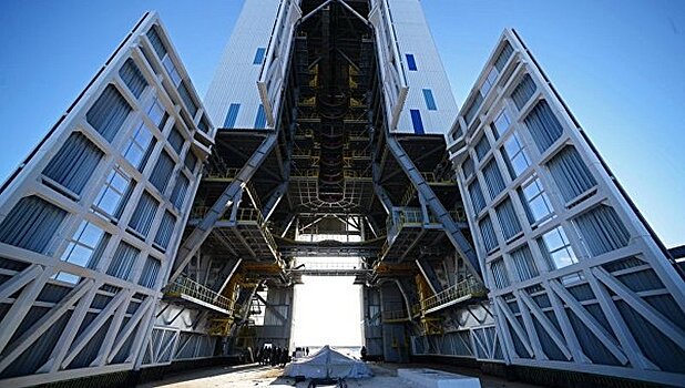 На Восточном установлена ракета для первого запуска