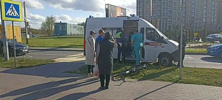 В Зеленоградске на ул. Тургенева машина сбила мальчика на велосипеде