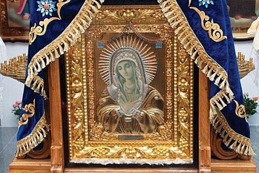 В Орёл прибыла чудотворная икона Божией Матери «Умиление»