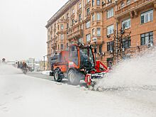 В столице продолжается масштабная уборка снега