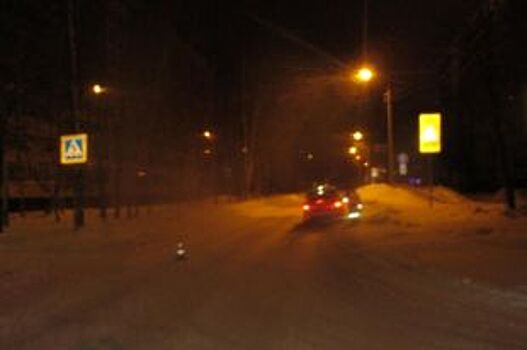 В Рыбинске иномарка на «зебре» сбила пенсионерку