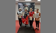 Волгоградка выиграла три медали всероссийского турнира по дартсу