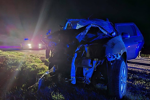 Пять человек погибли при лобовом столкновении двух автомобилей на Ставрополье