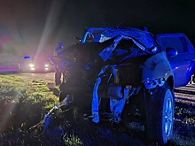 Пять человек погибли при лобовом столкновении двух автомобилей на Ставрополье
