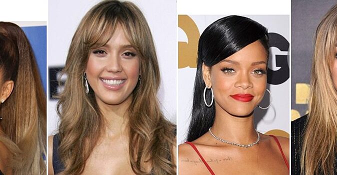 Как носить челку: 12 модных причесок на примере звезд