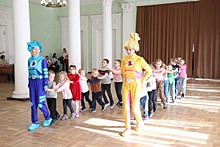 Игровая программа для детей прошла во Дворце культуры городского округа Щербинка