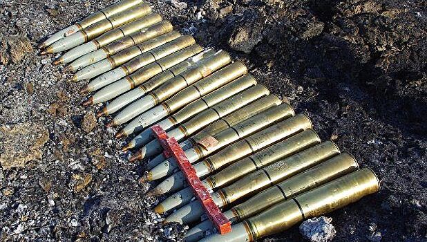 В Воронеже взрываются боеприпасы на полигоне