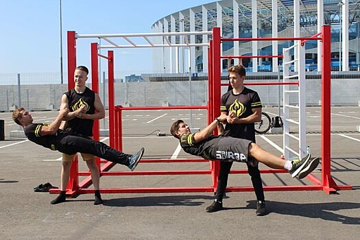У жителей Арзамаса появилась третья площадка для воркаута
