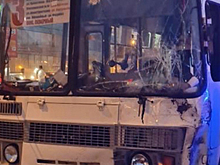 В аварии в Заельцовском районе Новосибирска пострадала пассажирка автобуса
