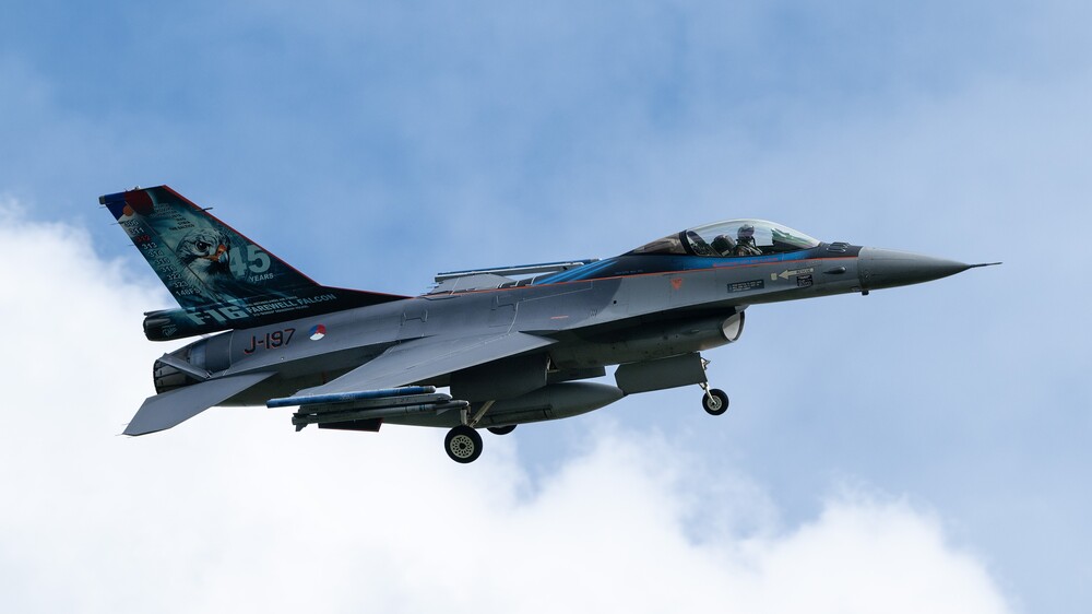 Истребители F-16 заметили над Херсонской областью