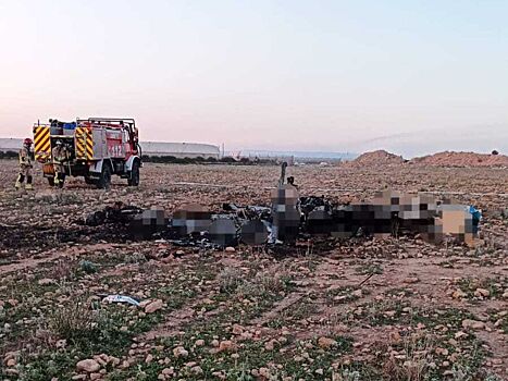 El Pais: два человека погибли при авиакатастрофе в испанской Мурсии