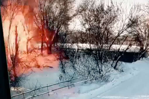 Момент взрыва на канализационно-насосной станции в Новотроицке попал на видео