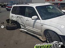 Минус колесо: Subaru и Honda Fit устроили кульбит-шоу во Владивостоке