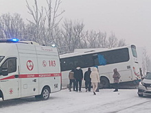 ДТП с автобусом и грузовиком произошло в Амурской области