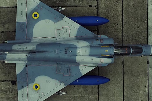 Французский истребитель Mirage 2000-5F ВСУ впервые показали на аэродроме