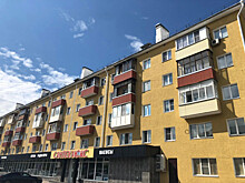 Фасады 25 жилых домов отремонтированы на проспекте Ленина