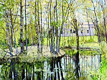 Станислав Жуковский и Константин Романов: весенние созвучия художника и поэта