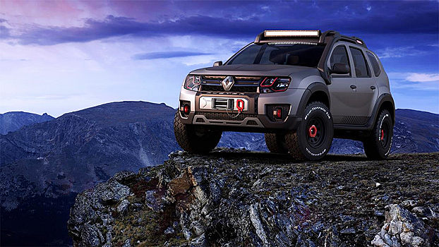 Renault сделала Sandero в стиле Формулы-1 и Duster для бездорожья