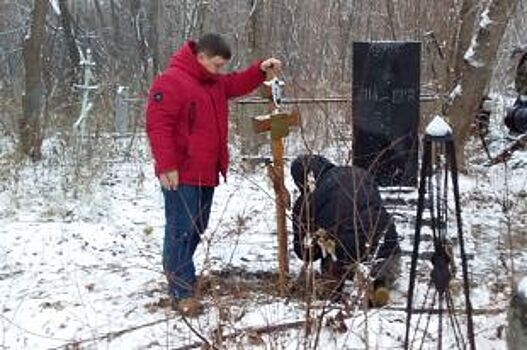 Пермяки восстановили могилы двух офицеров, погибших в Первой мировой войне