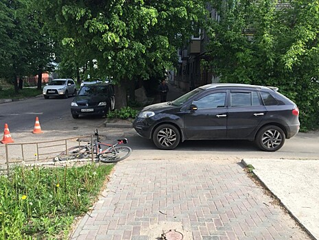 В Твери сбили 14-летнего велосипедиста