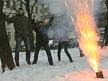 С огоньком в душе и без фейерверков на улицах встретит Москва Новый год