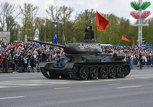 Российские танки зашли на территорию Белоруссии