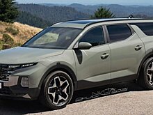 В Сети показали первые рендеры кроссовера на базе пикапа Hyundai Santa Cruz