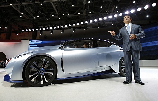 Беспилотные машины будущего представлены на Токийском мотор-шоу