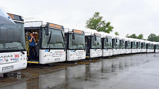 По пяти городским маршрутам будут курсировать новые автобусы, поступившие в Вологду