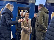 Глава Еврокомиссии приехала в Киев