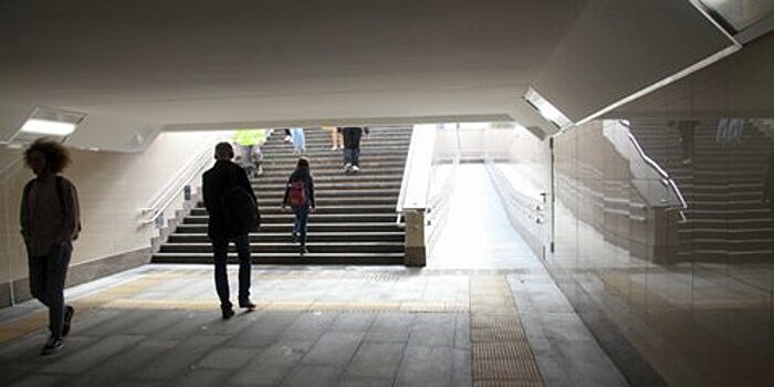 Подземный переход к станции "Фонвизинская" откроют в 2018 году