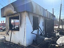 В автосалоне на Воткинском шоссе в Ижевске произошёл пожар