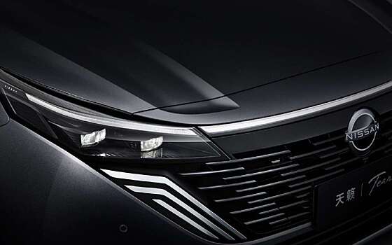 Появились первые изображения нового седана Nissan Teana