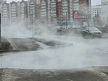 По проспекту Строителей потекли реки кипятка