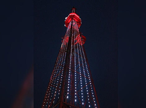 В честь 8 Марта на телебашне Благовещенска загорятся розы