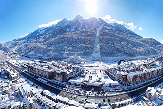 Курорт Красная Поляна участвует в конкурсе "Россия - страна достижений"