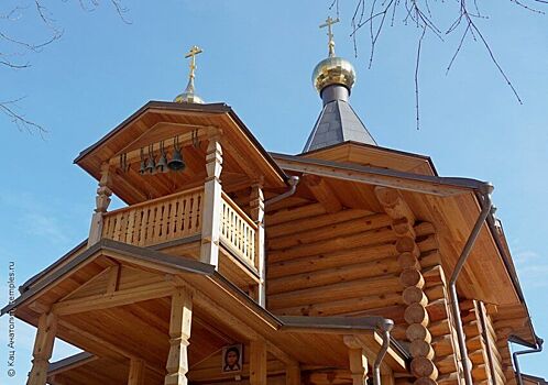 Деревянный храм преподобного Андрея Рублева на севере Москвы введен в эксплуатацию