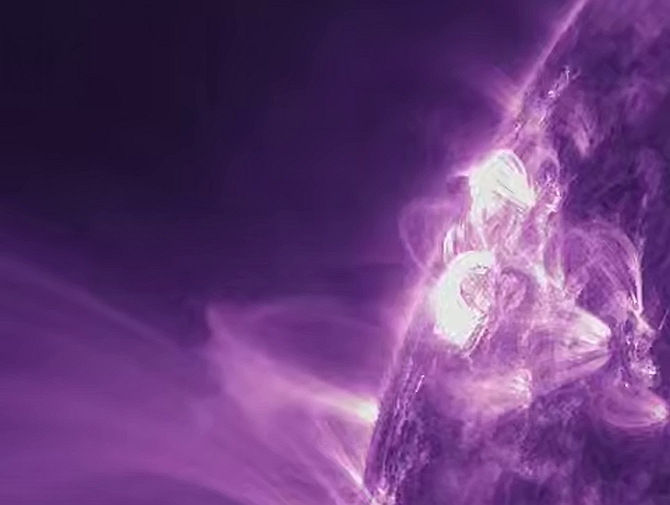 На Солнце произошла сильнейшая за месяц вспышка