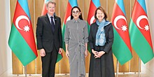 Мехрибан Алиева встретилась с торговым посланником премьер-министра Великобритании по Азербайджану
