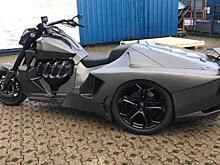 В ФРГ разработали гибрид суперкара и мотоцикла Boss Hoss Lamborghini
