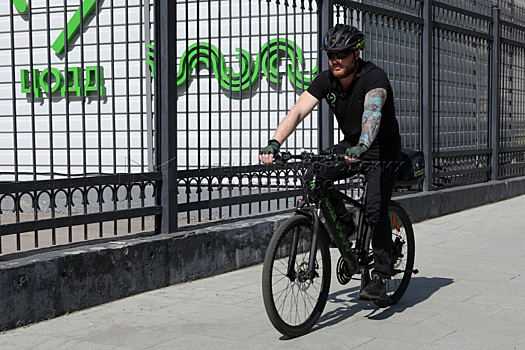 На бульваре Маршала Рокоссовского увидели Велопатруль