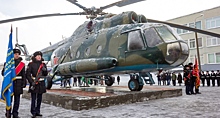 В Чебоксарах появился Музей-вертолет в школе №22