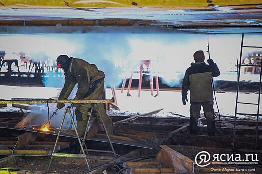 Дневник судоремонта: Выморозочные работы на завершающей стадии