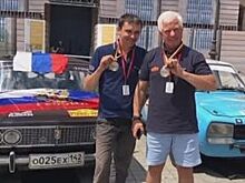 Кузбасский экипаж стал призером ретро-ралли «Пекин-Париж»
