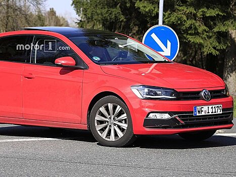 Volkswagen Polo шестого поколения вновь замечен на тестах