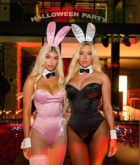 Стэси и Келси устроили костюмированную вечеринку в стиле Playboy, на которой гулял весь Лос-Анджелес. 
