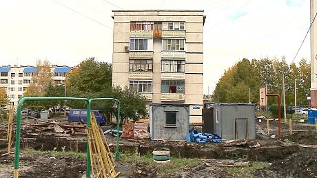 Жители Арбекова пожаловались на отсутствие отопления из-за раскопок