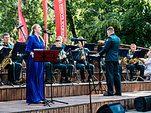 Оркестр 1-го отдельного Семёновского полка исполнит военные марши и популярные песни в парке «Северное Тушино»