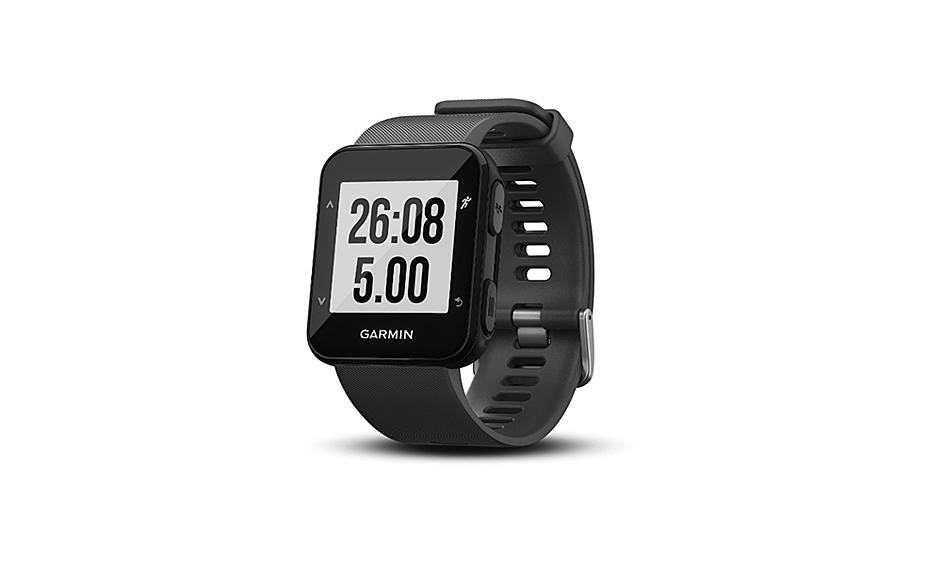   6 место. Garmin Forerunner 30 предназначены для спортсменов-бегунов. Часы оснащены GPS-трекером, секундомером и способны замерять частоту сердечного ритма. Гаджет способен работать до 8 дней в обычном режиме и около 5 часов при использовании GPS